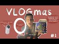 #1 VLOGmas: распаковка подарка, покупки с Wildberries, хожу в грязелечебницу и болтаю о всяком (;