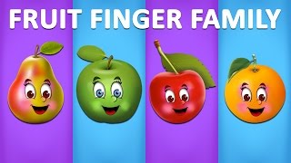 Pear, Apple, Cherry And Orange Finger Family Songs