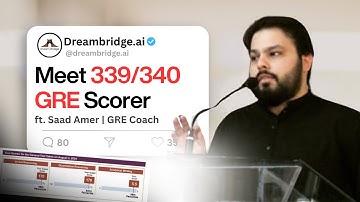 GRE 339/340 Secrets: Saad Amer Reveals His Exact Study Plan