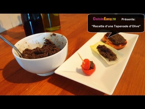 recette-végétarienne-/-vegan:-tapenade-d'olives-noires-(sans-anchois)-|-facile-et-rapide