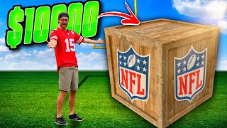 I Opened the Biggest $10,000 NFL Mystery Box Ever!! (ALL SIGNED ITEMS!!)