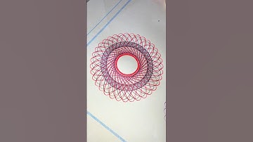The Spirograph Drawing | #shorts #spirograph #Atik_Mia_official
