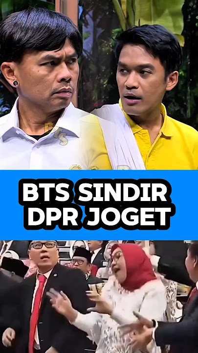 BTS Sindir DPR Joget #bts #btstrans7 #laporpak #dpr #joget #jogetviral #dagelan #trans7 #wendy #lucu