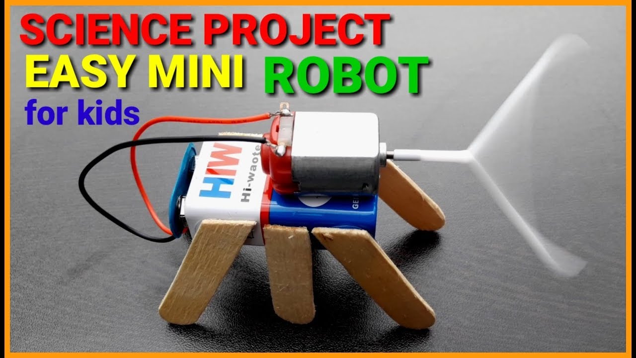 How To Make Robot At Home Easy | Make Simple Robot | Science Projects