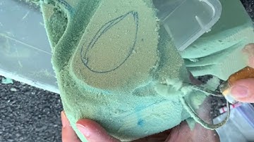 Subtractive Foam Sculpture