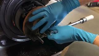 Ford superduty rear axle seal install