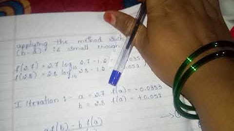 18MATDIP41.Module-2( Example on Regular Falsi Method)