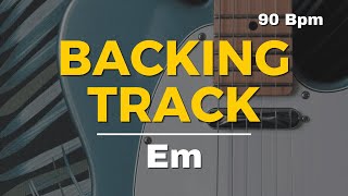 Backing track in E minor