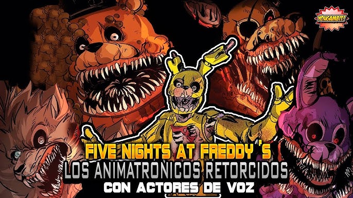 Videocomic: Five Nights at Freddy's Los Ojos de Plata 🧸 Película  Completa con Voces 🧸 YouGambit 