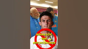 MITCHELL MARSH पर Uttar Pradesh में हुई FIR | World Cup Trophy Image Controversy #worldcup #cricket