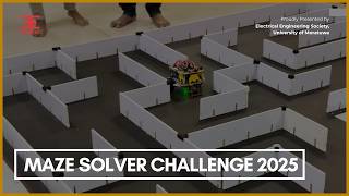 Maze Solver Challenge 2025 | Hybrid Maze Solving and Line-Following