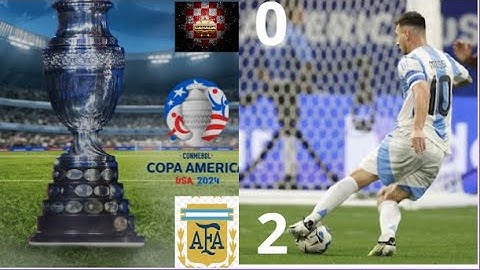 Argentina vs Canada 2-0 Highlights : Copa America (Semi Final) – July 9th, 2024.