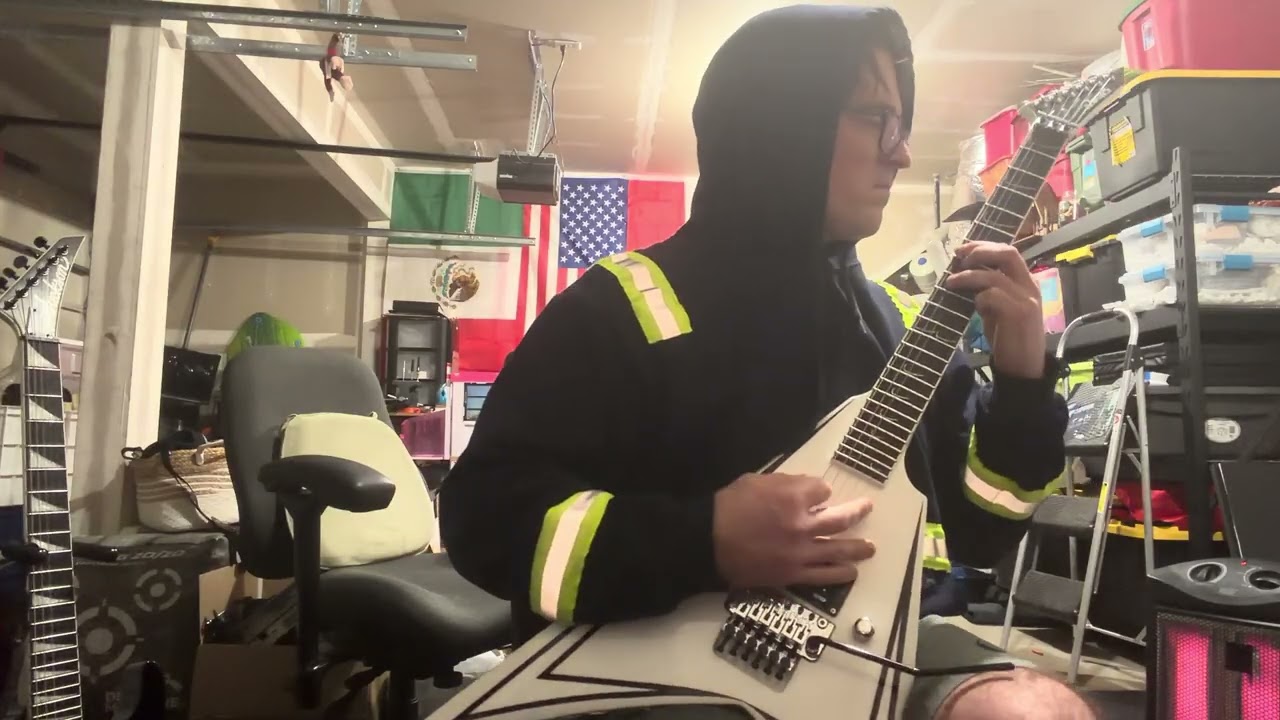 CHILDREN OF BODOM BED OF RAZORS GUITAR COVER 