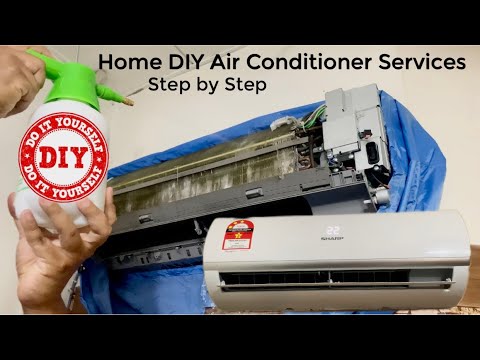 Video: DIY air conditioner dismantling