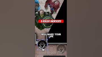5 Roll20 Shortcuts to Make Running Games Easier