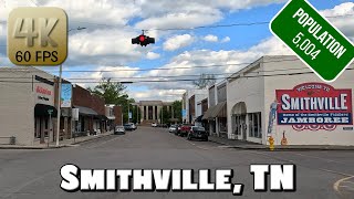 Driving Around Small Town Smithville, TN in 4k Video