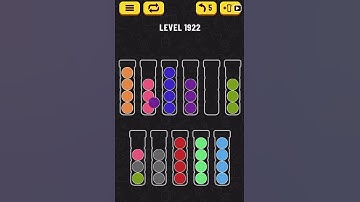 【Ball Sort Puzzle】Level.1922