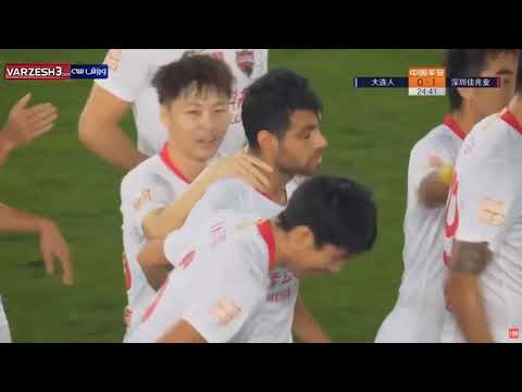 گل مرتضی پور علی گنجی به دالیان چین