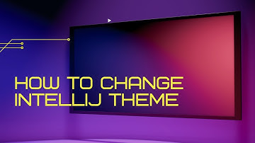 Change Intellij Theme