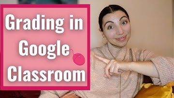 COMPLETE GOOGLE CLASSROOM TUTORIAL PT. 3: Grading in Google Classroom