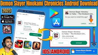 How To Download Demon Slayer Hinokami Chronicles In Android | Demon Slayer Hinokami Chronicles screenshot 2