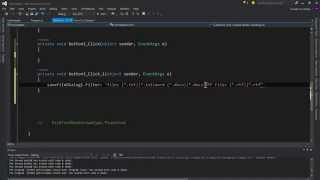 saveFileDialog and richTextBox تعلم برمجة سي شارب الدرس 11| محرر نصوص