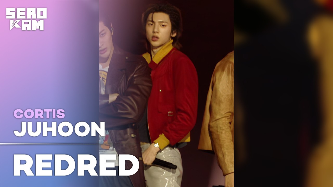 JUHOON (주훈) | CORTIS - REDRED | SERO CAM 🎥 | KCON JAPAN 2026