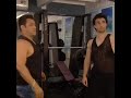 Salman khan and aayush sharma  gym workout