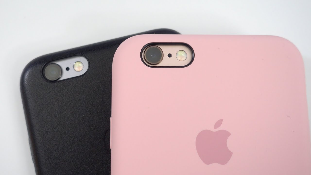 Apple Silicone & Leather Cases for the iPhone 6s