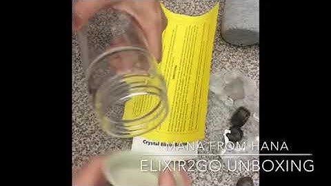 Elixir2Go Gem Elixir Bottle Unboxing