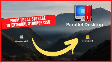 Transfer parallels Desktop virtual machine from local storage to external ssd or storage