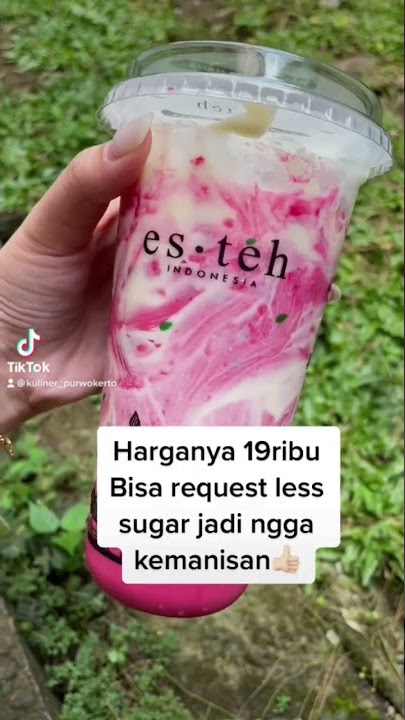 ES TEH INDONESIA CHIZU RED VELVET