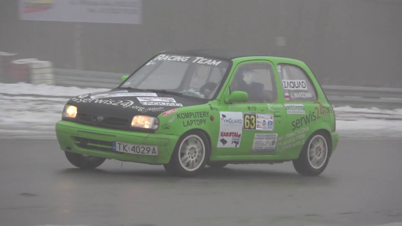 Warszawa Łukasz Nissan Micra SuperOES 1 Runda Tor