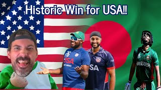 USA Beats Bangladesh!  Match Analysis on Historic Win!