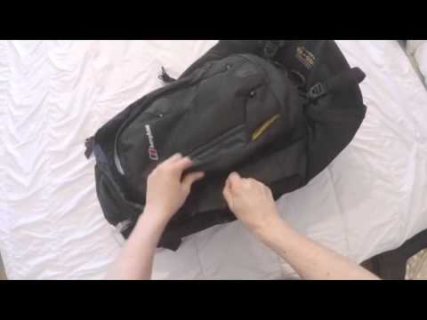 berghaus 70 15l wheeled mens travel backpack Men's Fast Hike M15 - Black Travel Backpack Berghaus Walking Bag
