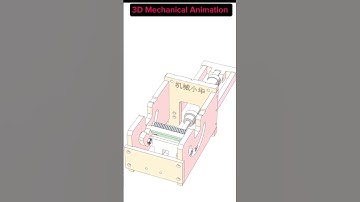 3D Mechanical Animation #design #machine #solidwork #cad #mechanism #mechanical