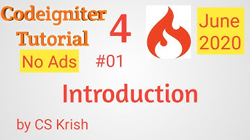 Codeigniter 4 Introduction in Hindi