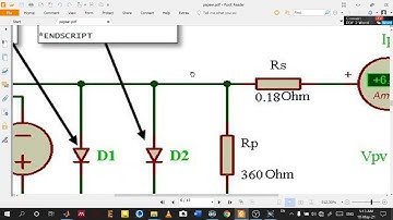 Solar Panel/ Array Simulation in Proteus