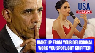 OMG! Ex President Barak Obama DESTROY Meghan After She Claims She Will Fight For American President.