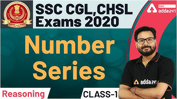 SSC CGL,CHSL Exams 2021 | Reasoning | Number Series Class-1