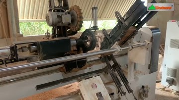 MÁY TIỆN GỖ CNC TỰ ĐỘNG NẠP PHÔI VÀ CHÀ NHÁM WOODMASTER GIÁ TỐT NHẤT THỊ TRƯỜNG