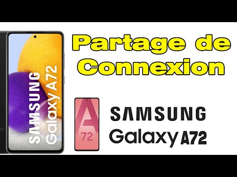 Comment faire un partage de connexion sur Samsung A72