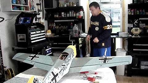 Messershmitt 109E4 engine break in 1.MPG