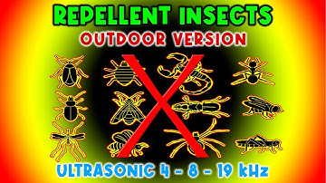 ANTI INSECTS REPELLENT SOUND ⛔🦟 KEEP INSECTS AWAY - ULTRASONIC SOUND