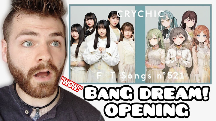 REACTING to BanG Dream! It’s MyGO!!!!! *OPENING* | CRYCHIC - Haruhikage | THE FIRST TAKE | REACTION!
