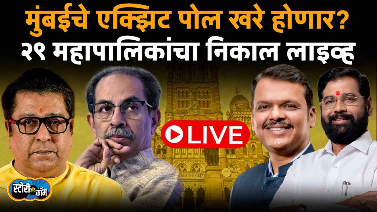 BMC General Election 2026 Result Live | Mumbai  | Raju Parulekar  | Story Dot Com Live