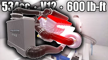 The Smallest, Most Torque in a V12 Engine Ever! | Automation The Car Company Tycoon Game