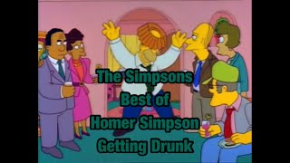 Best Of Homer Simpson Getting Drunk