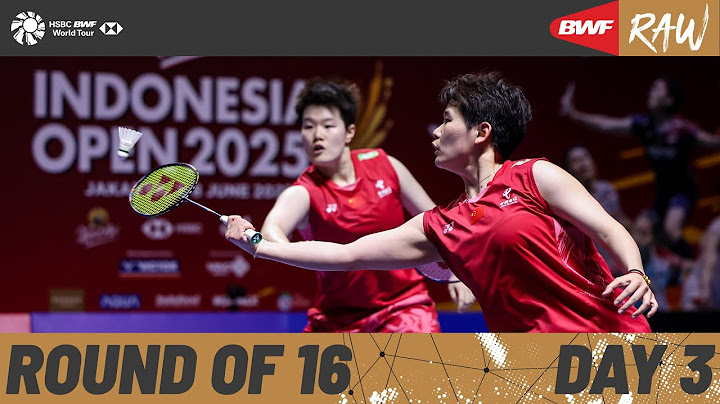 KAPAL API Indonesia Open 2025 | Day 3 | Court 2 | Round of 16