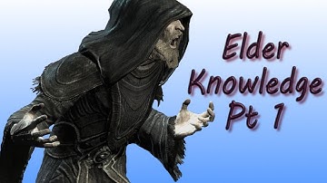 Skyrim, Elder Knowledge Pt 1, Learning The Location Of The Elder Scroll